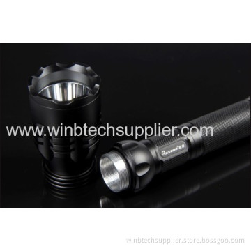 Cree Q5 Aluminum Alloy Led Torch 260lumens 2x18650 Battery 